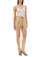 Khaite Women's Pants Trenton Beige, view 2