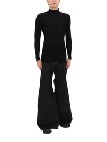 Rick Owens Men's Pants Wide Bela Black