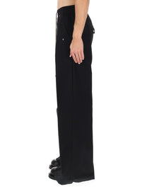 Rick Owens Men's Pants Wide Bela Black