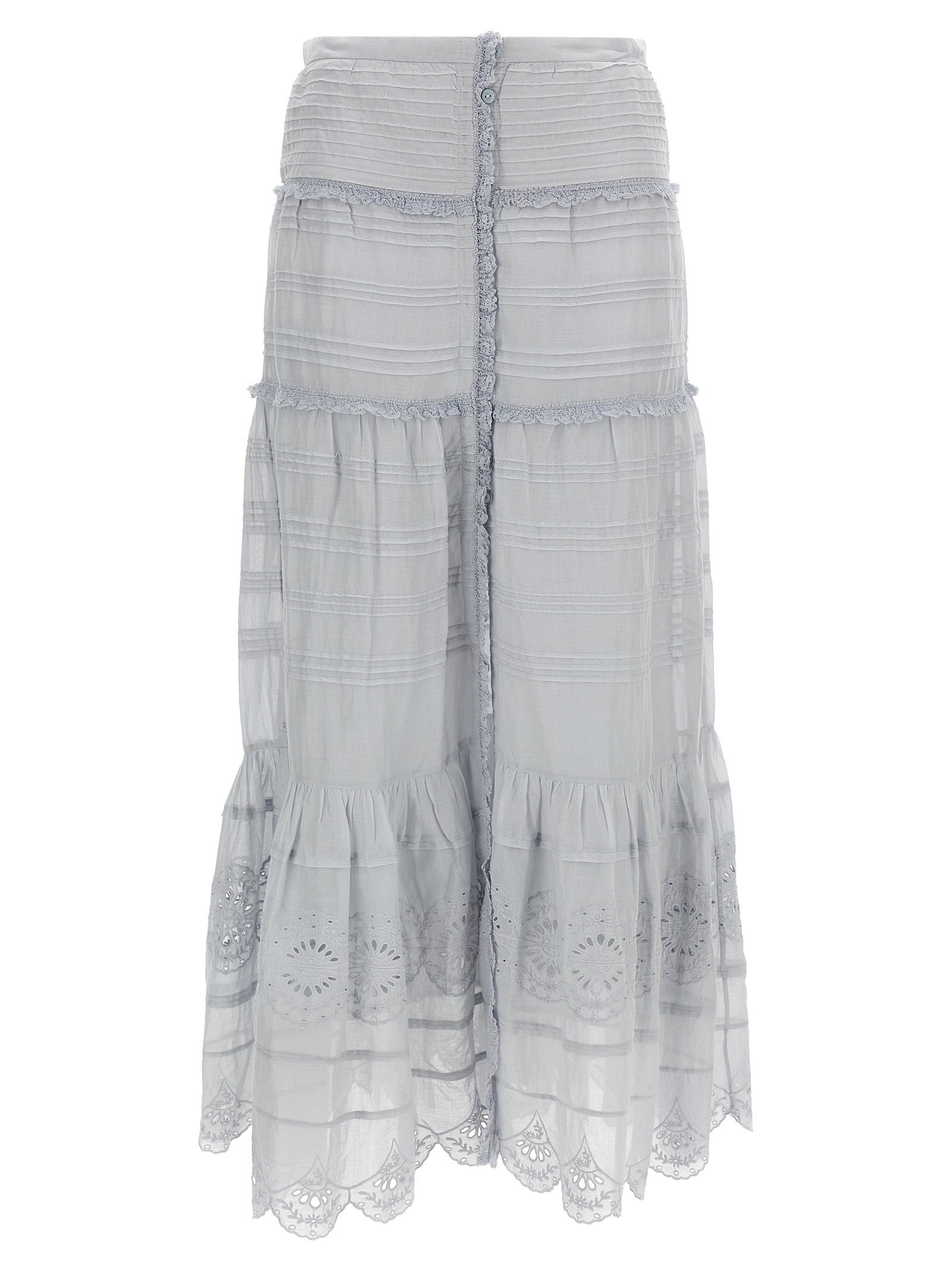 Isabel Marant Étoile Paoline Long Skirt Blue