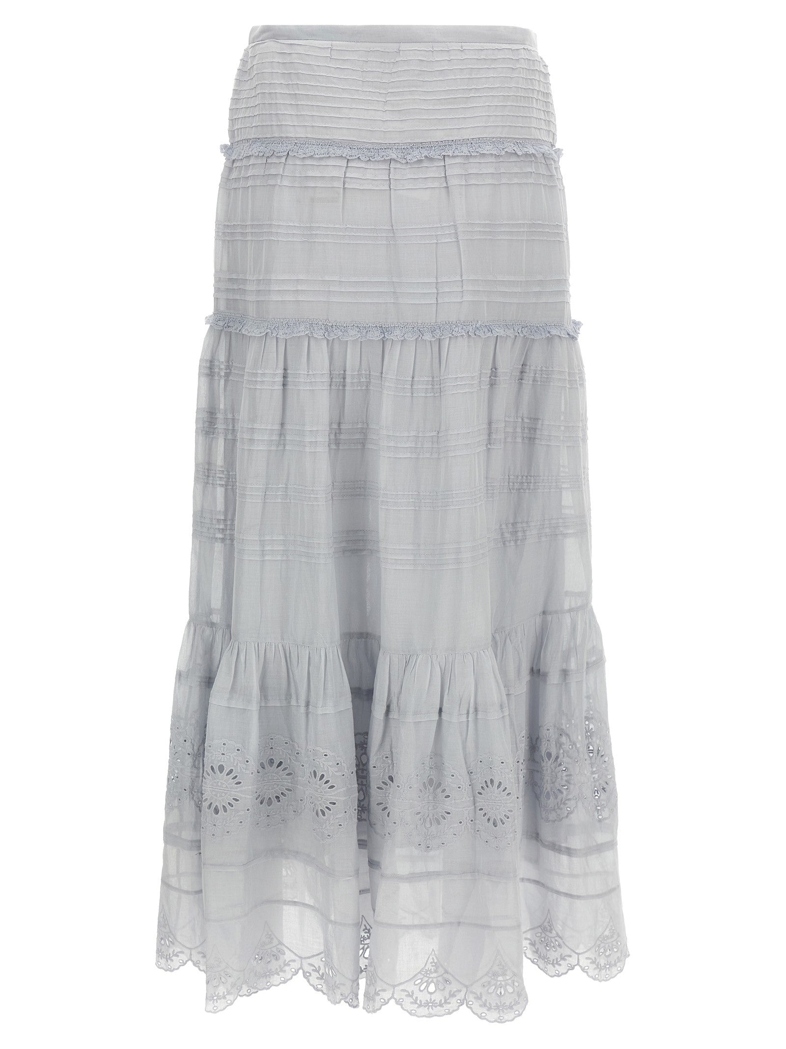 Isabel Marant Étoile Paoline Long Skirt Blue