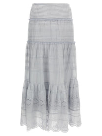 Isabel Marant Étoile Paoline Long Skirt Blue