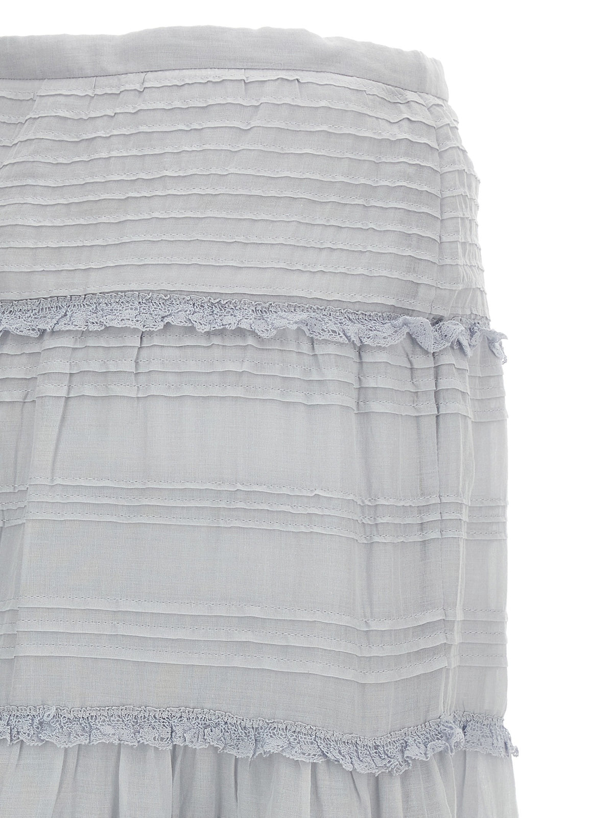 Isabel Marant Étoile Paoline Long Skirt Blue