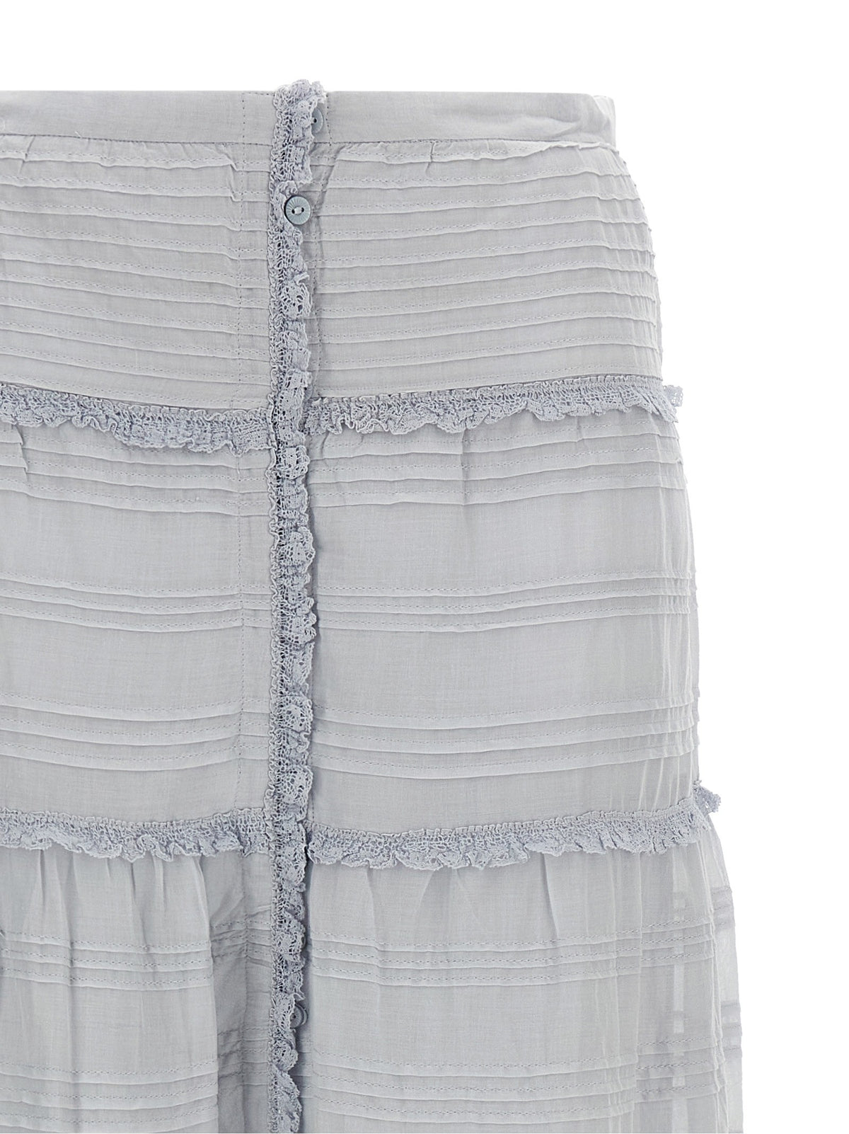 Isabel Marant Étoile Paoline Long Skirt Blue