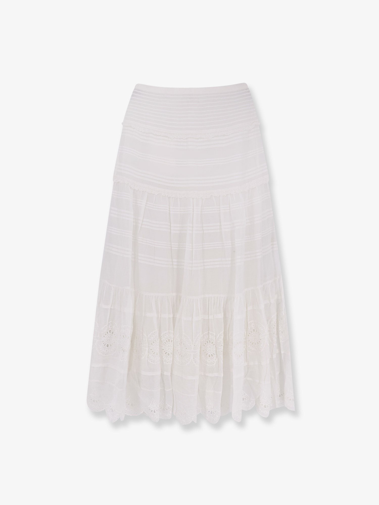 Isabel Marant Étoile Women's Paoline Organic Cotton Skirt White