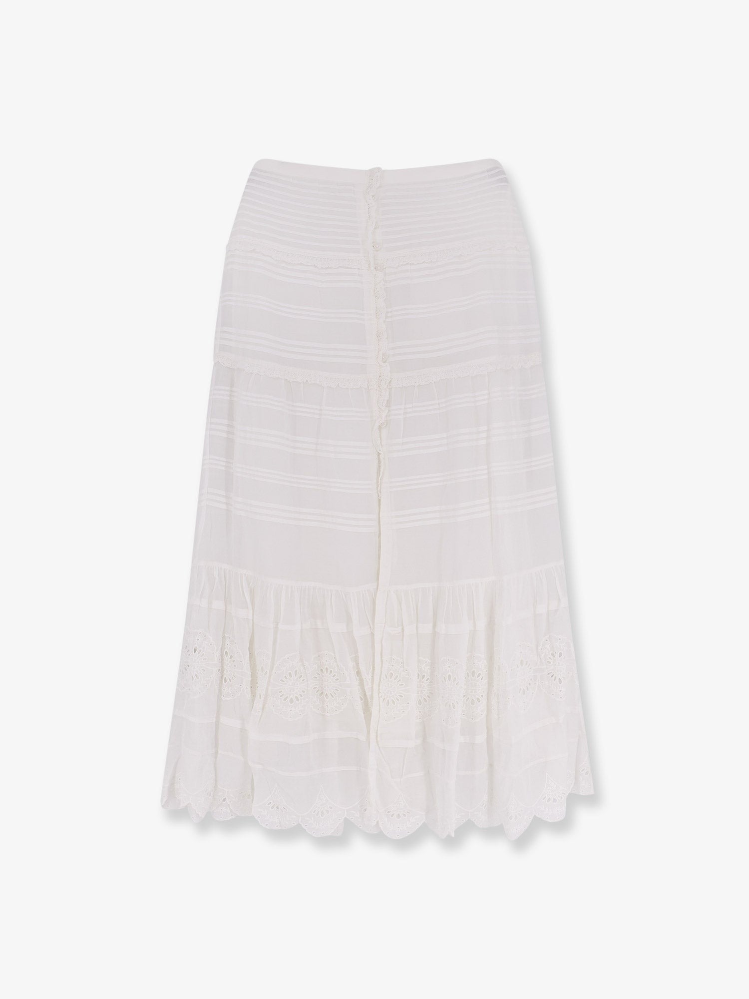 Isabel Marant Étoile Women's Paoline Organic Cotton Skirt White