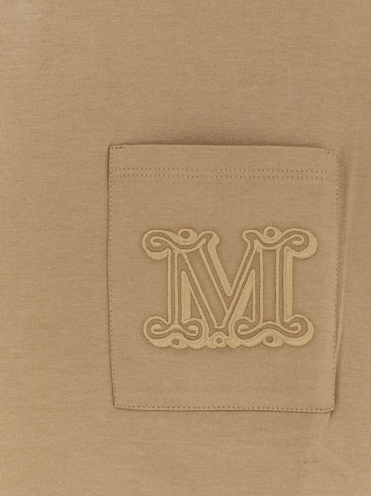 Max Mara Women's Papaia Cotton Shirt Beige, view 3