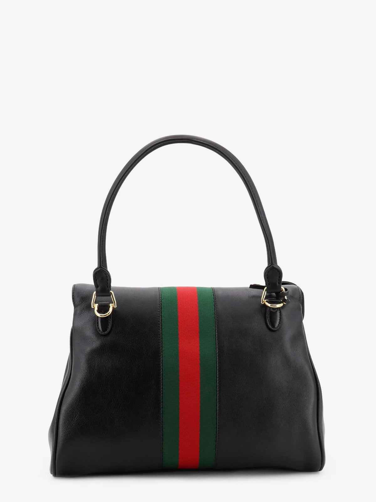 Gucci Women's Paparazzo Leather Handbag Black