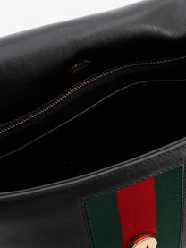 Gucci Women's Paparazzo Leather Handbag Black