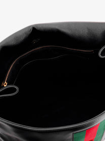 Gucci Women's Paparazzo Leather Handbag Black