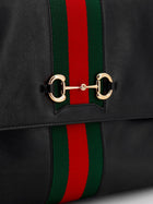 Gucci Women's Paparazzo Leather Handbag Black