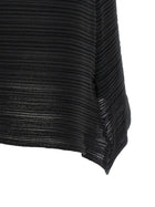 Pleats Please Issey Miyake Paper Bounce Blouse Black, view 4
