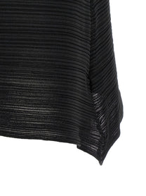 Pleats Please Issey Miyake Paper Bounce Blouse Black