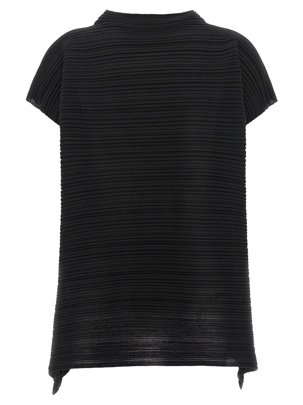 Pleats Please Issey Miyake Paper Bounce Blouse Black, view 2