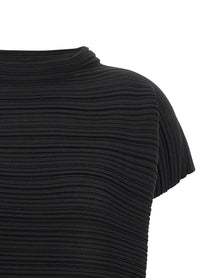 Pleats Please Issey Miyake Paper Bounce Blouse Black