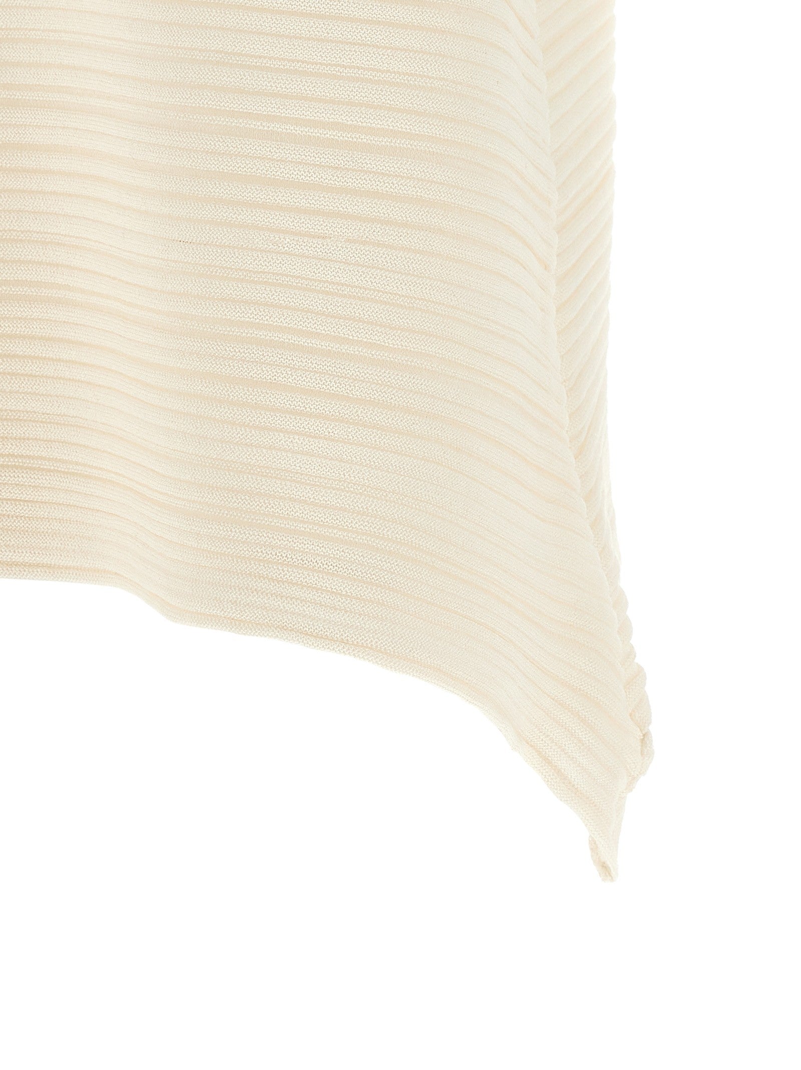 Pleats Please Issey Miyake Paper Bounce Blouse White