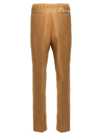 Fendi Paper Canvas Pants Beige