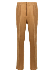Fendi Paper Canvas Pants Beige