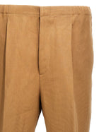 Fendi Paper Canvas Pants Beige, view 3