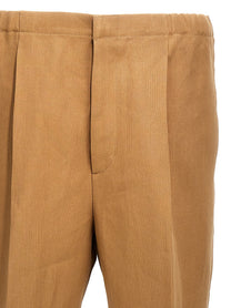 Fendi Paper Canvas Pants Beige
