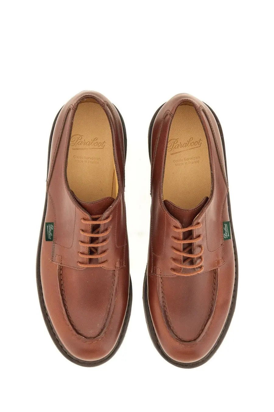 Paraboot Men's Lace up Chambord Brown, view 3