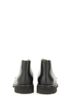 Paraboot Men's Leather Boot Black, view 3