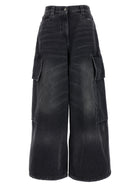 Palm Angels Parachute Jeans Grey