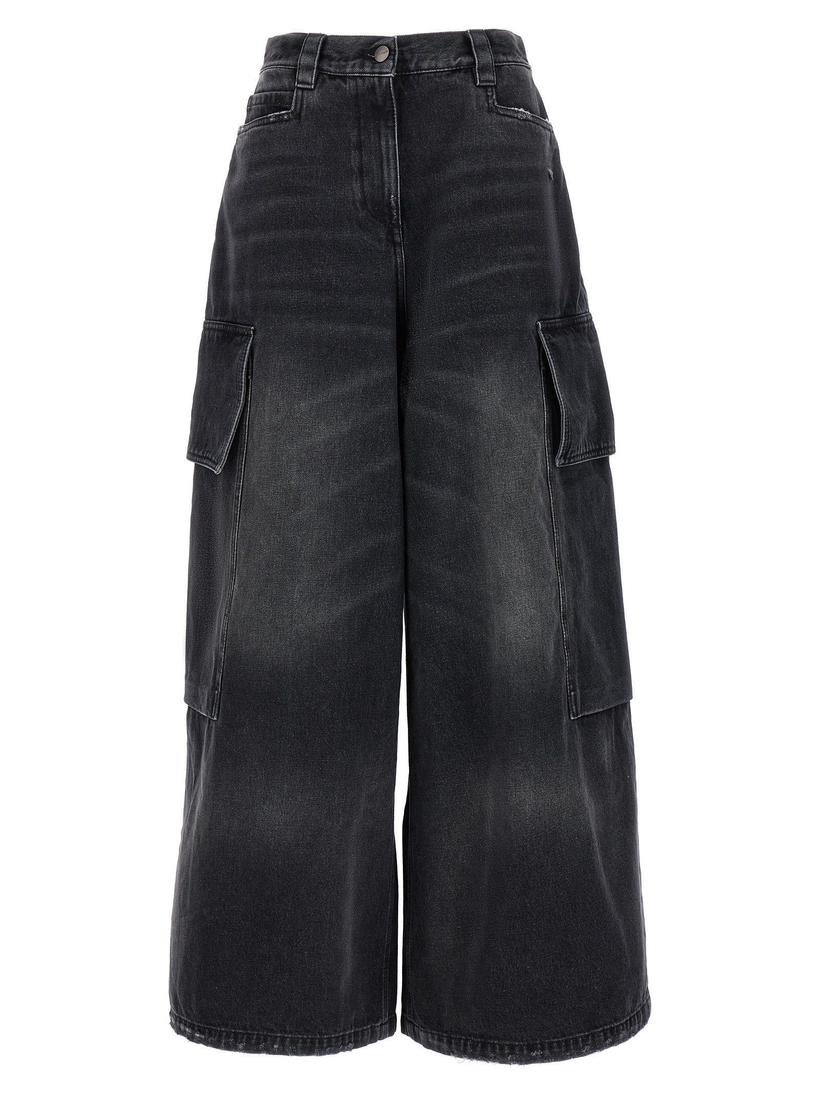 Palm Angels Parachute Jeans Grey