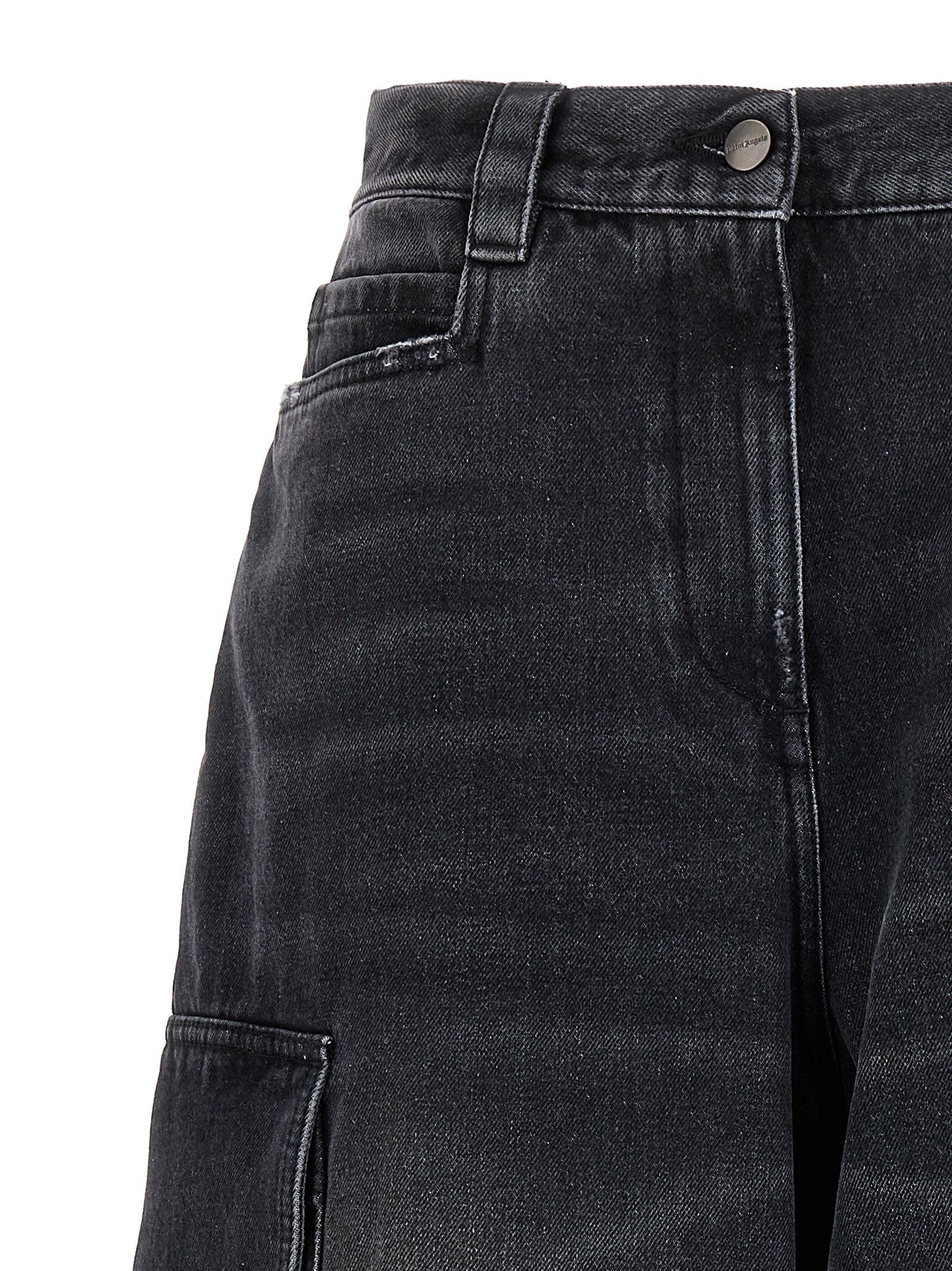 Palm Angels Parachute Jeans Grey