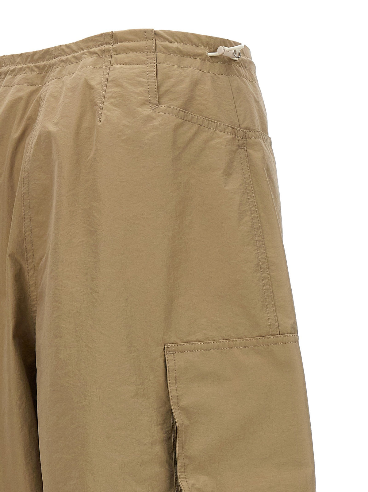 Palm Angels Parachute Pants Beige, view 4