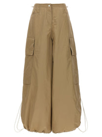 Palm Angels Parachute Pants Beige