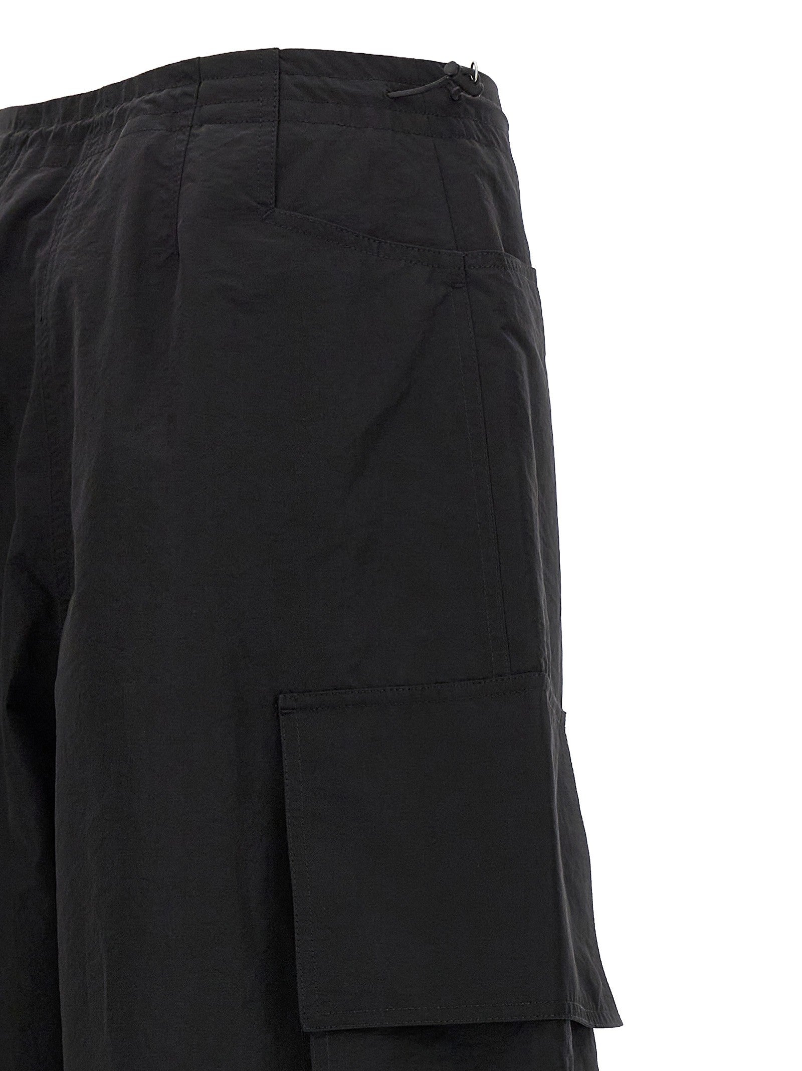Palm Angels Parachute Pants Black