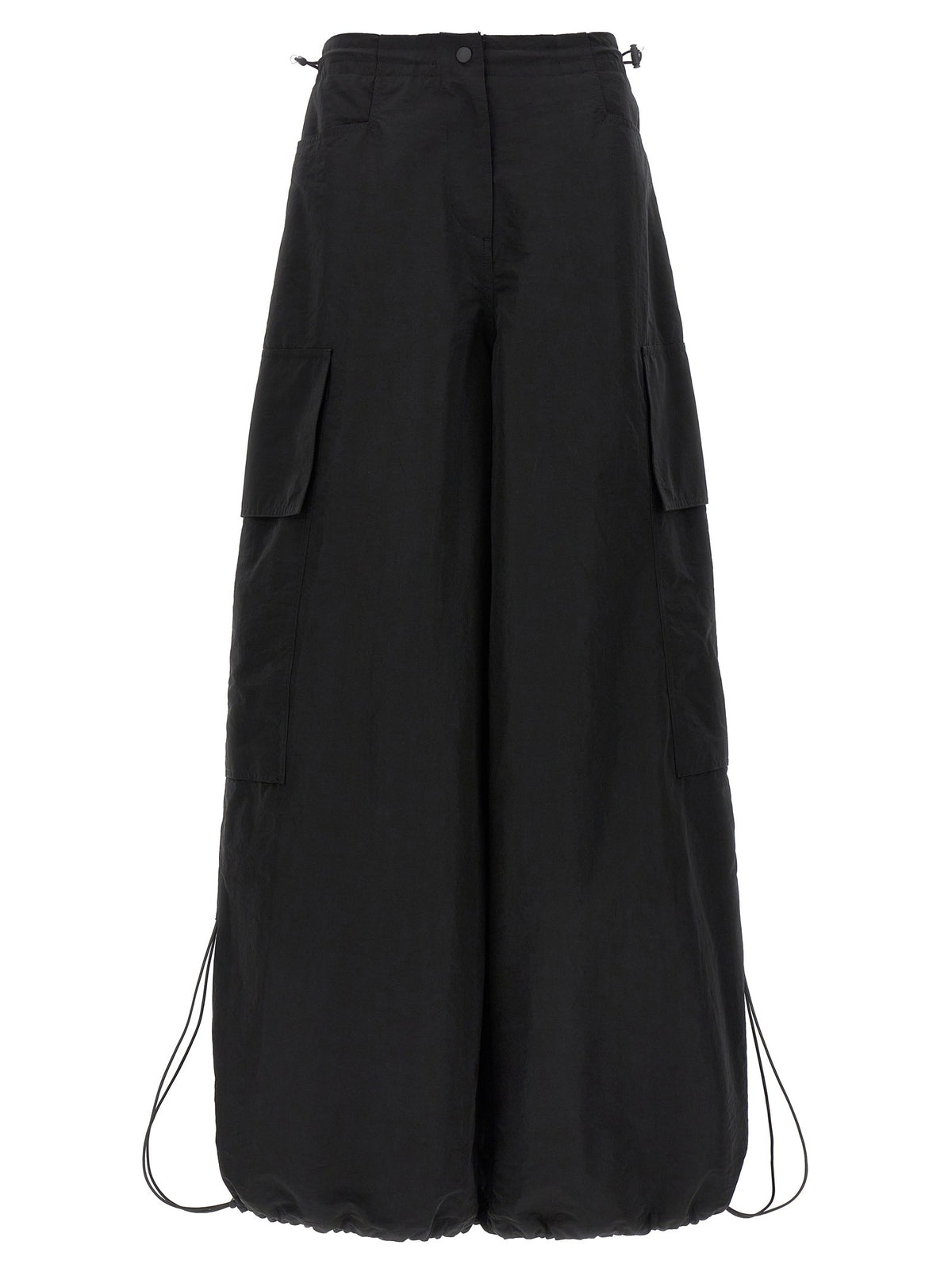 Palm Angels Parachute Pants Black