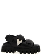 Alexander McQueen Parachute Sandals Black