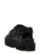 Alexander McQueen Parachute Sandals Black, view 3