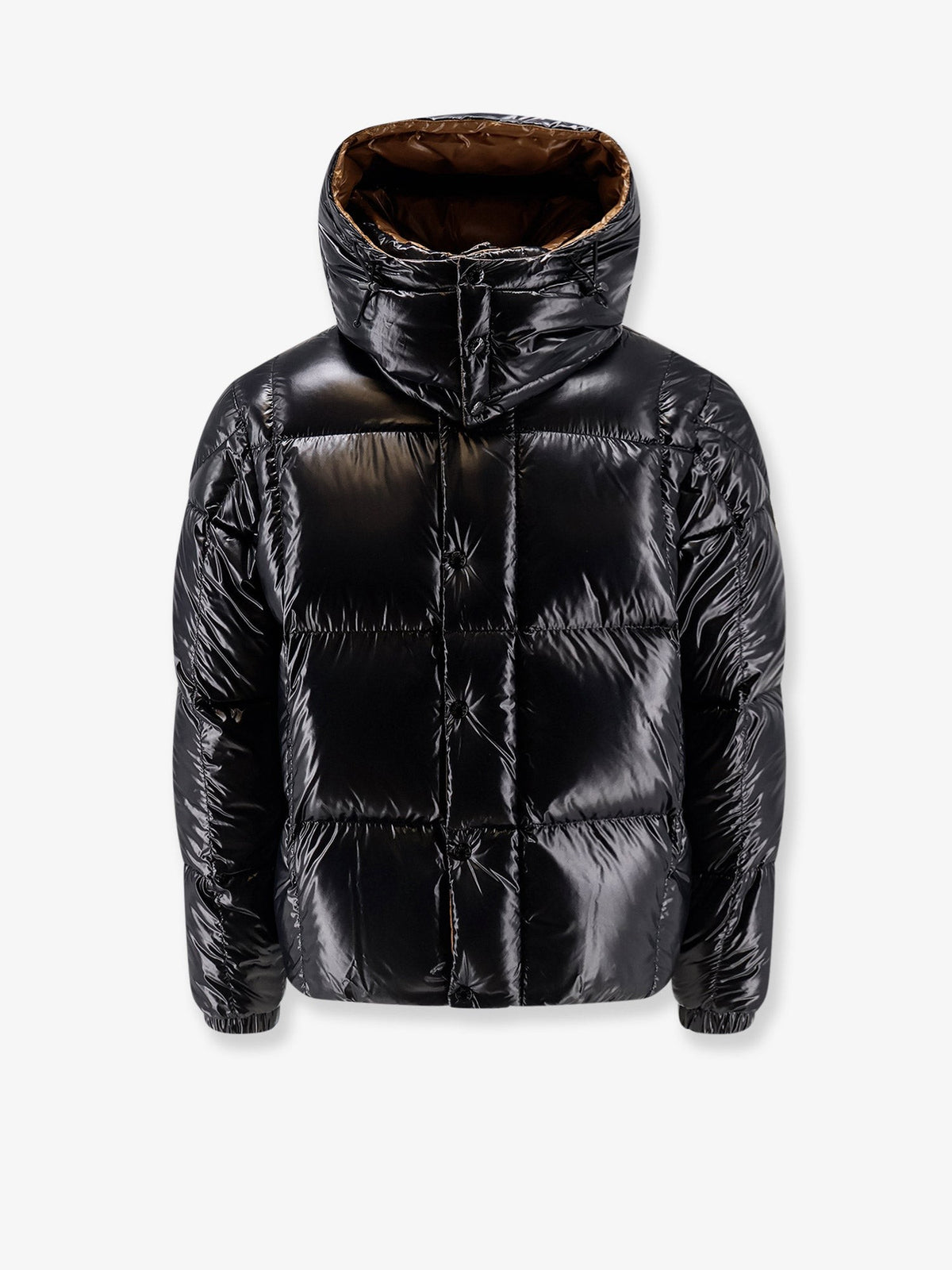 Moncler Men's Parana Shiny Material Down Jacket Black