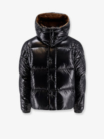 Moncler Men's Parana Shiny Material Down Jacket Black
