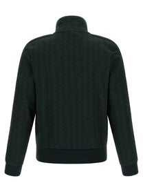 Lacoste Paris Jacquard Monogram Sweatshirt Green