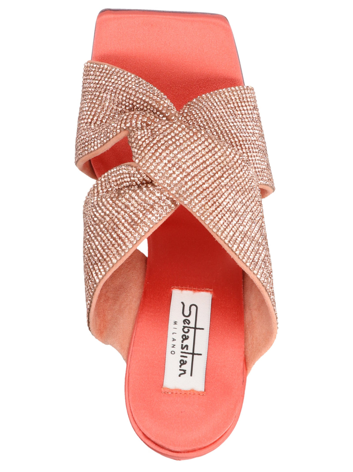 Sebastian Milano Paris Mules Blue, view 3