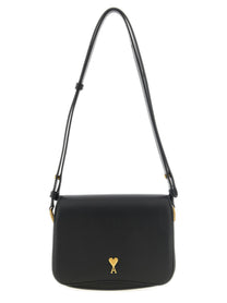 Ami Paris Paris Paris Crossbody Bag Black