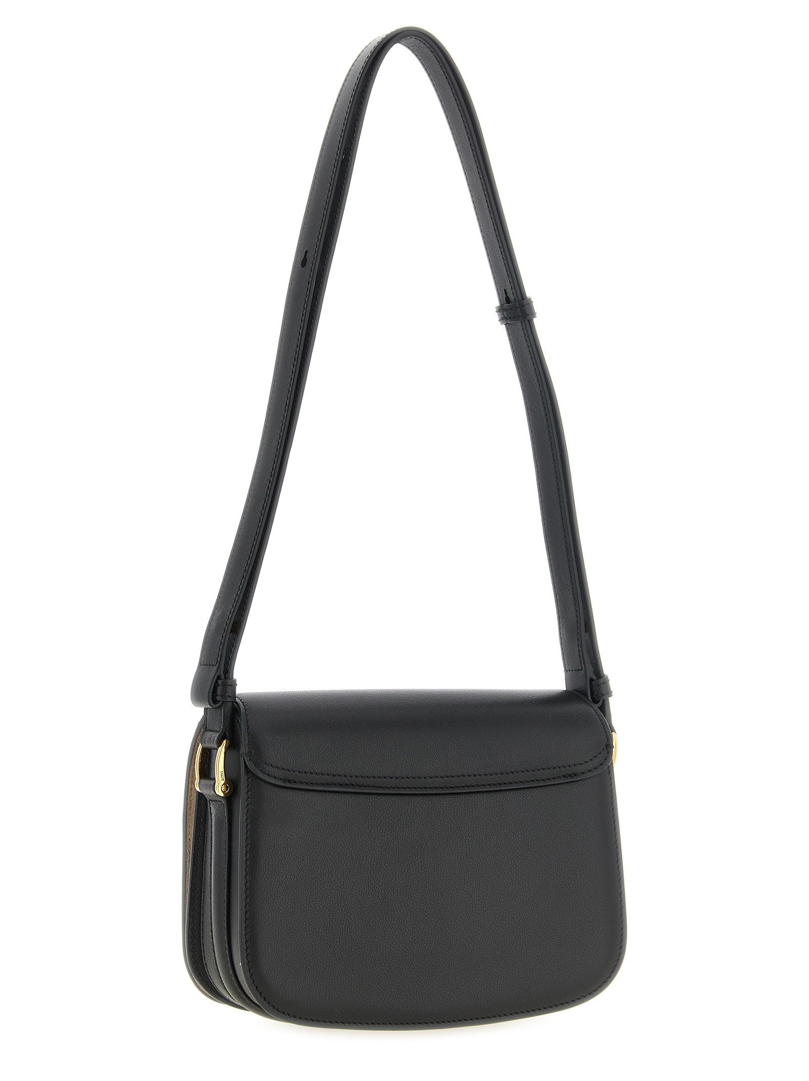 Ami Paris Paris Paris Crossbody Bag Black