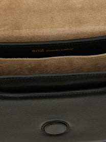 Ami Paris Paris Paris Handbag Black