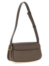 Ami Paris Paris Paris Shoulder Bag Brown