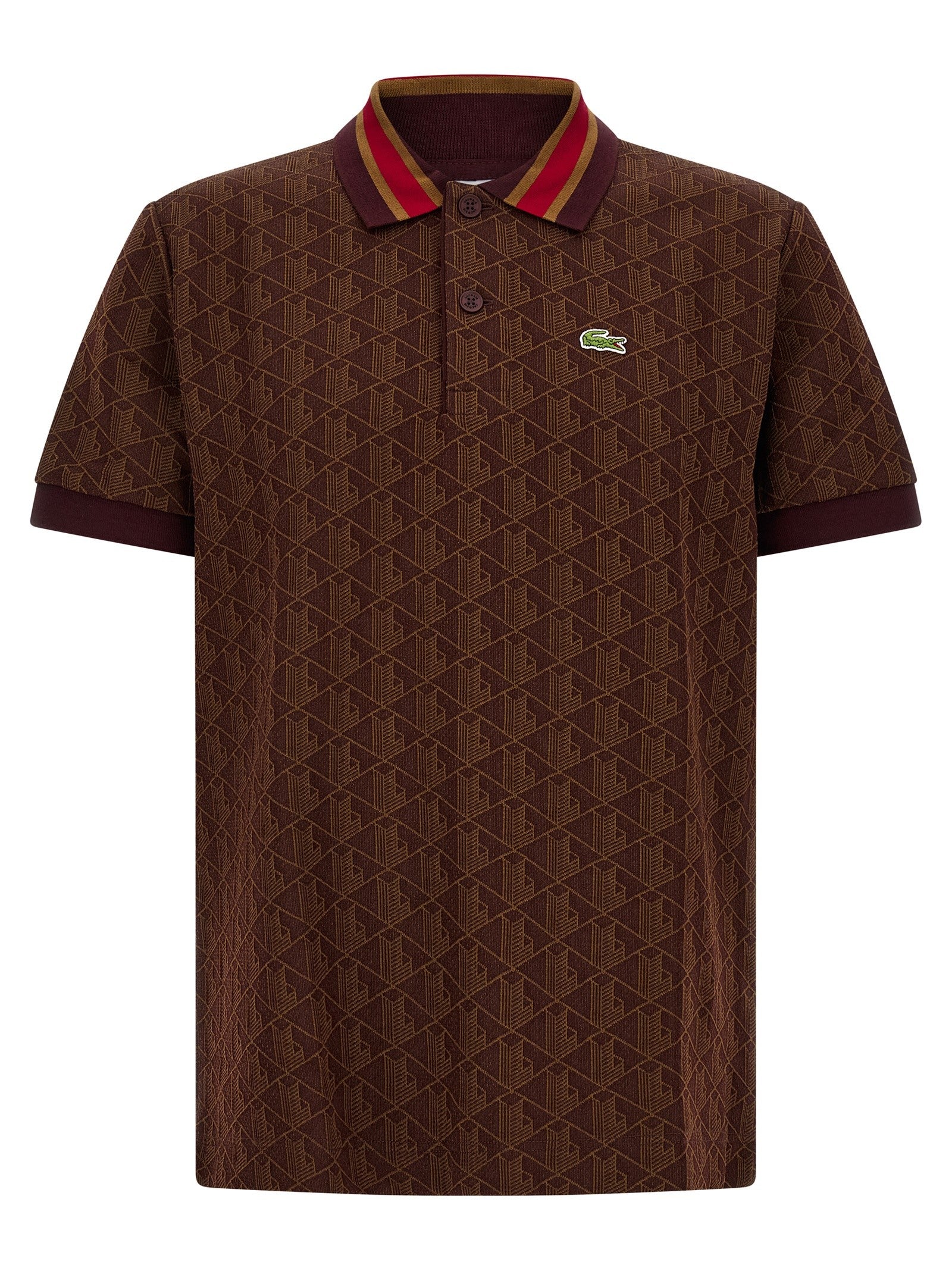 Lacoste Paris Polo Shirt Brown