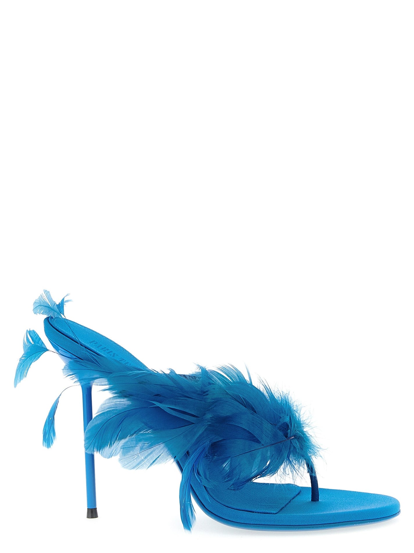 PARIS TEXAS - PARIS TEXAS - ’Lidia Feather Thong’ mules - Women’s Shoes