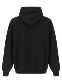 Balenciaga Paris Thunderstorm Hoodie Black