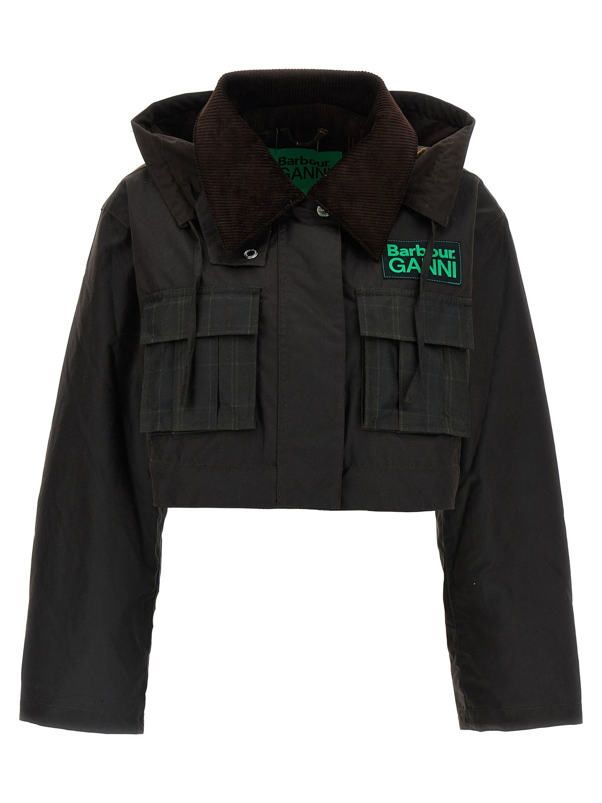 Barbour Parka Barbour Ganni Brown