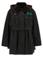 Barbour Parka Barbour Ganni Brown