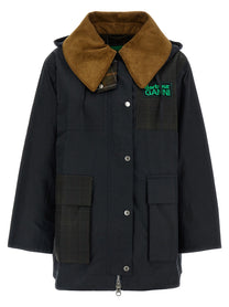 Barbour Parka Barbour Ganni Blue