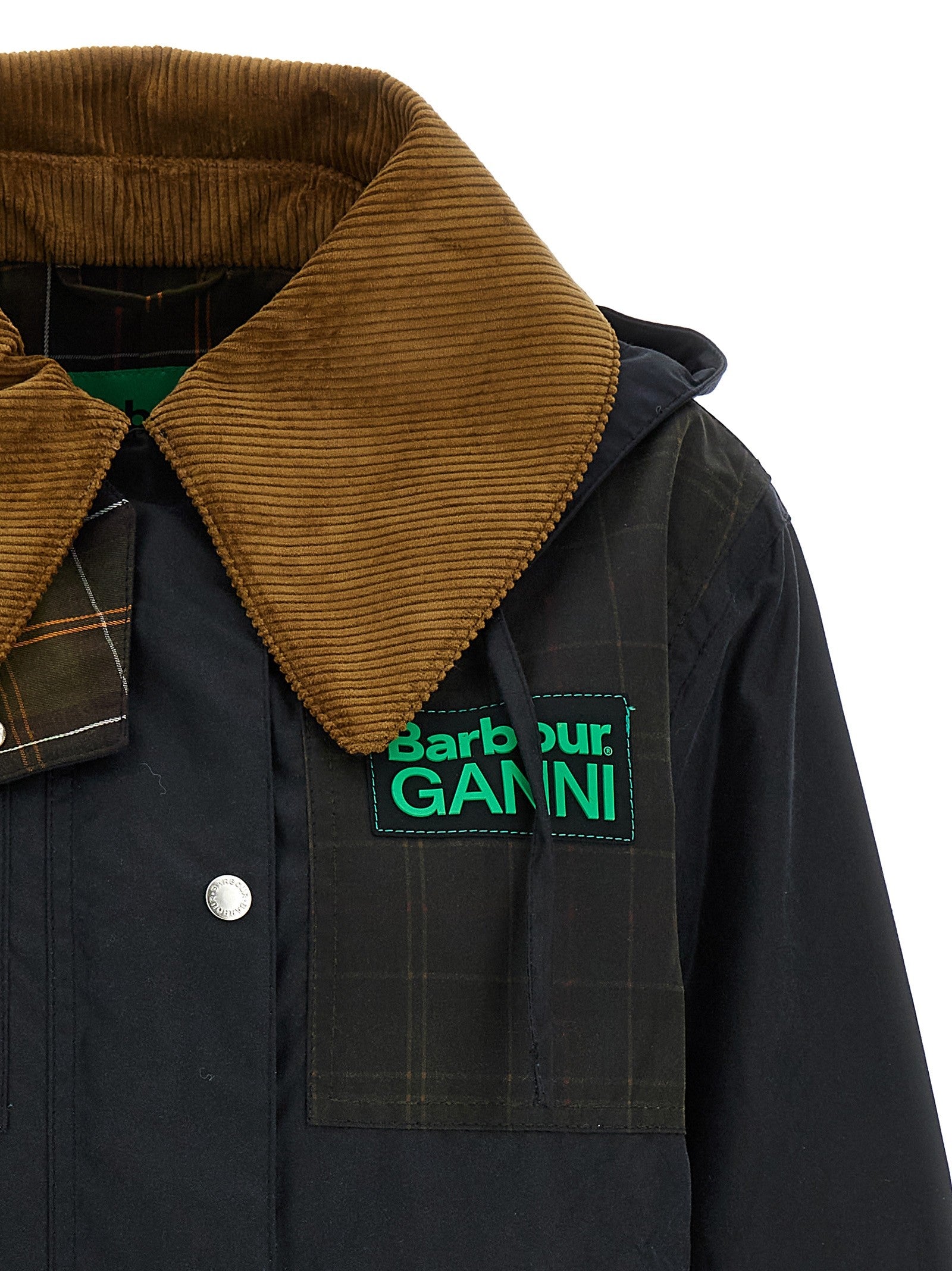 Barbour Parka Barbour Ganni Blue